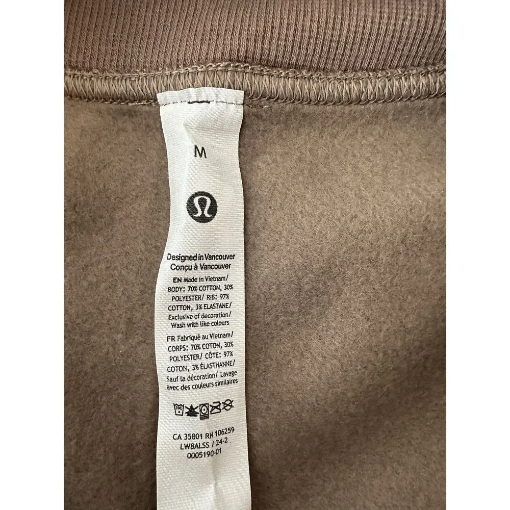 NWT Lululemon Scuba HR‎ Mini Skirt M Taupetastic Post Practice Casual Stretch